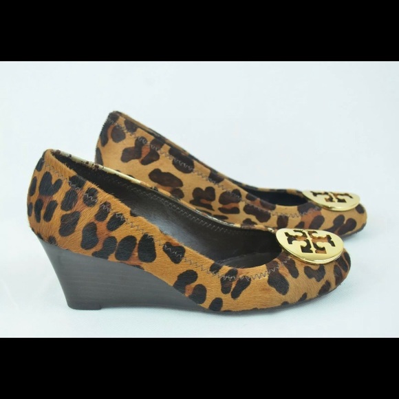 Tory Burch “Sophie” wedge heels, size 9 - Picture 7 of 7